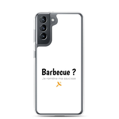 Coque Samsung Barbecue je ramène ma saucisse Samsung Galaxy S21 - Sedurro