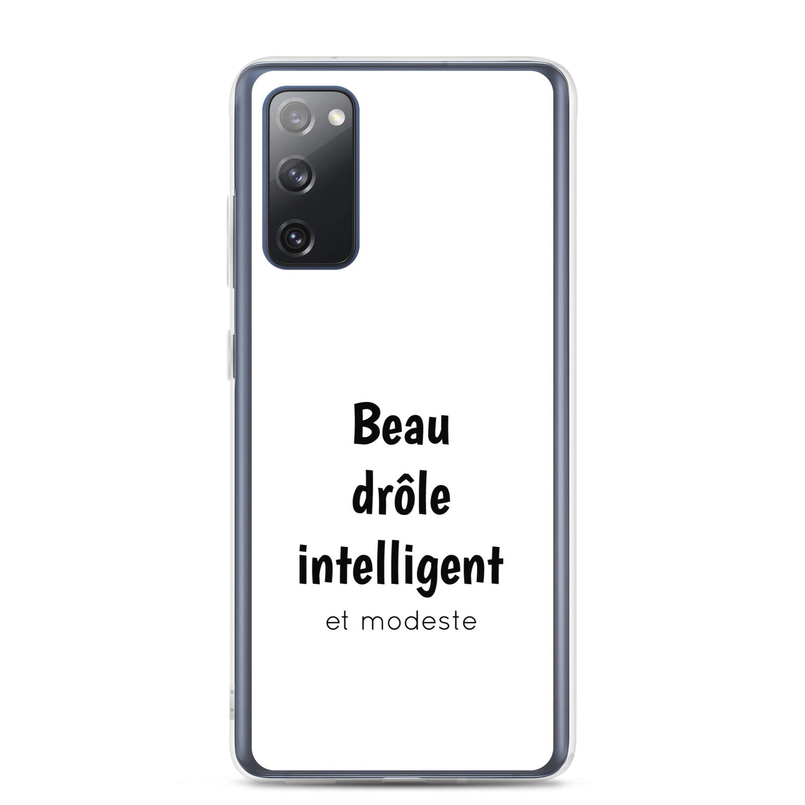 Coque Samsung Beau drôle intelligent et modeste Samsung Galaxy S20 FE - Sedurro