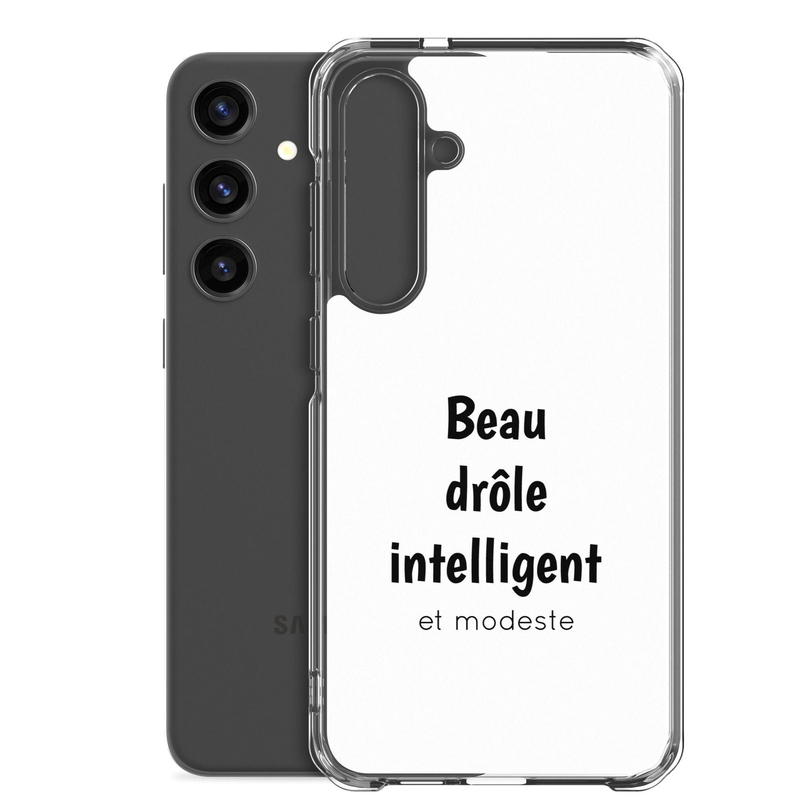 Coque Samsung Beau drôle intelligent et modeste - Sedurro