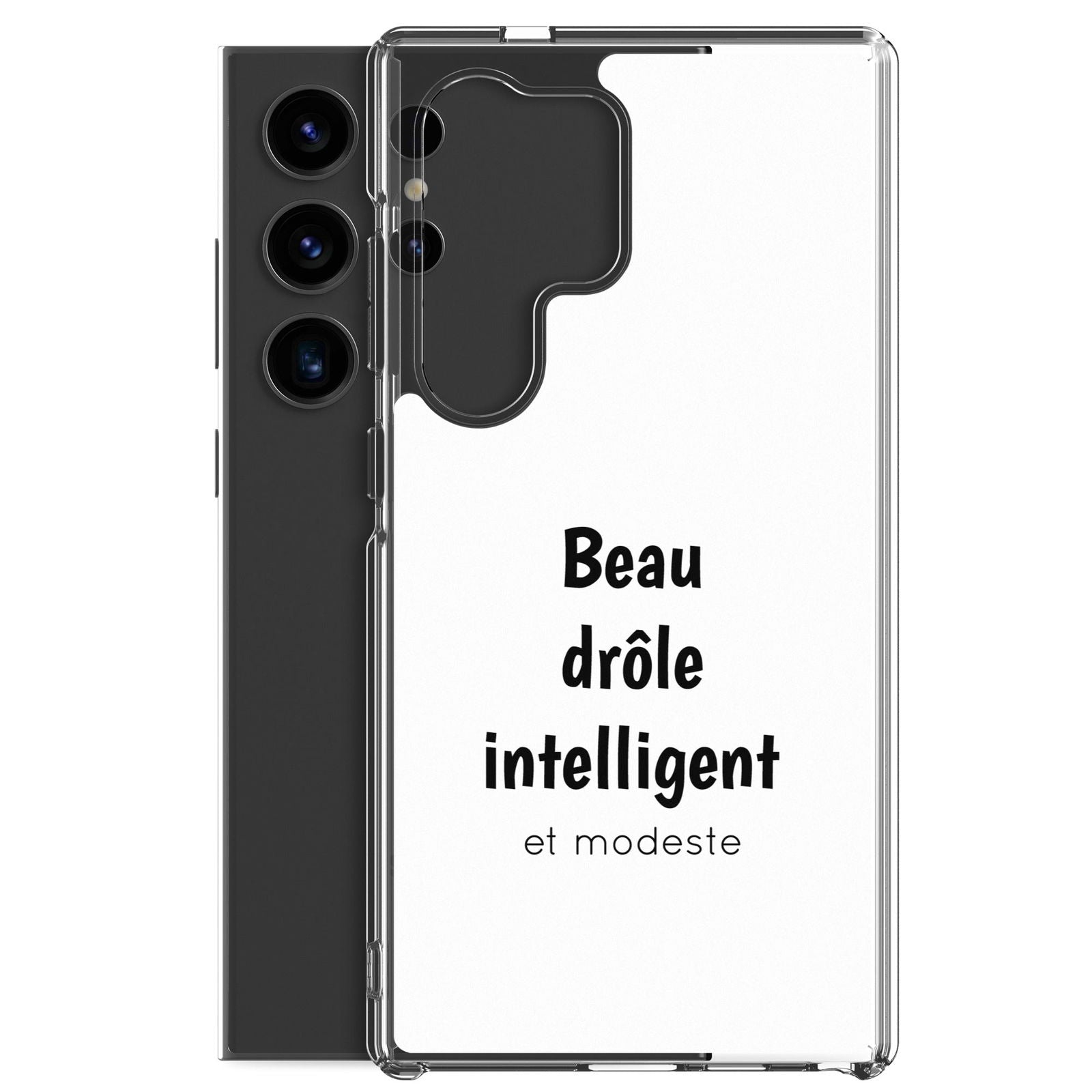 Coque Samsung Beau drôle intelligent et modeste - Sedurro