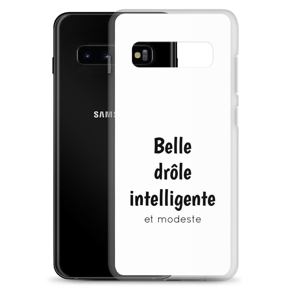 Coque Samsung Belle drôle intelligente et modeste - Sedurro
