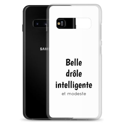 Coque Samsung Belle drôle intelligente et modeste - Sedurro