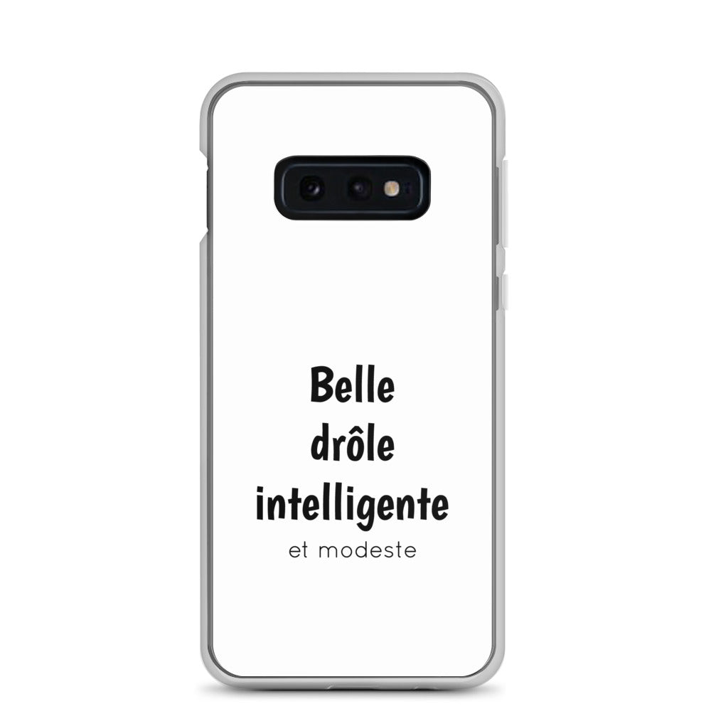 Coque Samsung Belle drôle intelligente et modeste Samsung Galaxy S10e - Sedurro