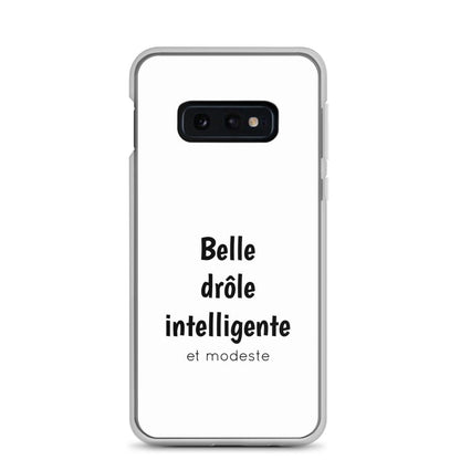 Coque Samsung Belle drôle intelligente et modeste Samsung Galaxy S10e - Sedurro