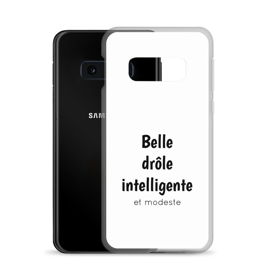 Coque Samsung Belle drôle intelligente et modeste - Sedurro