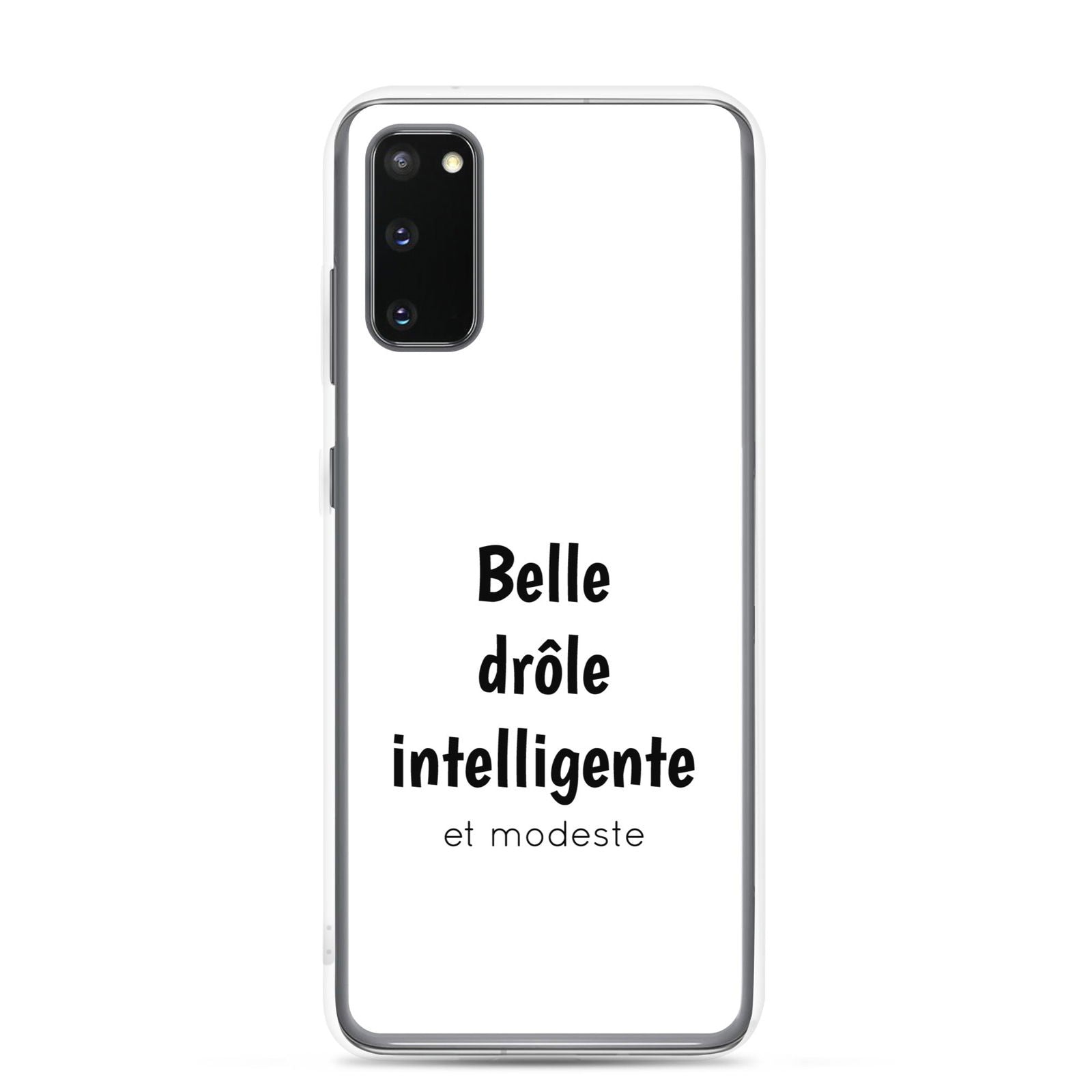 Coque Samsung Belle drôle intelligente et modeste Samsung Galaxy S20 - Sedurro