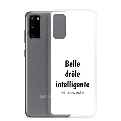 Coque Samsung Belle drôle intelligente et modeste - Sedurro