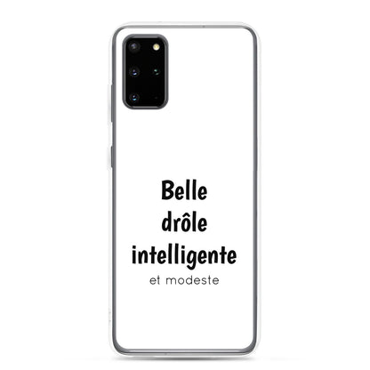 Coque Samsung Belle drôle intelligente et modeste Samsung Galaxy S20 Plus - Sedurro