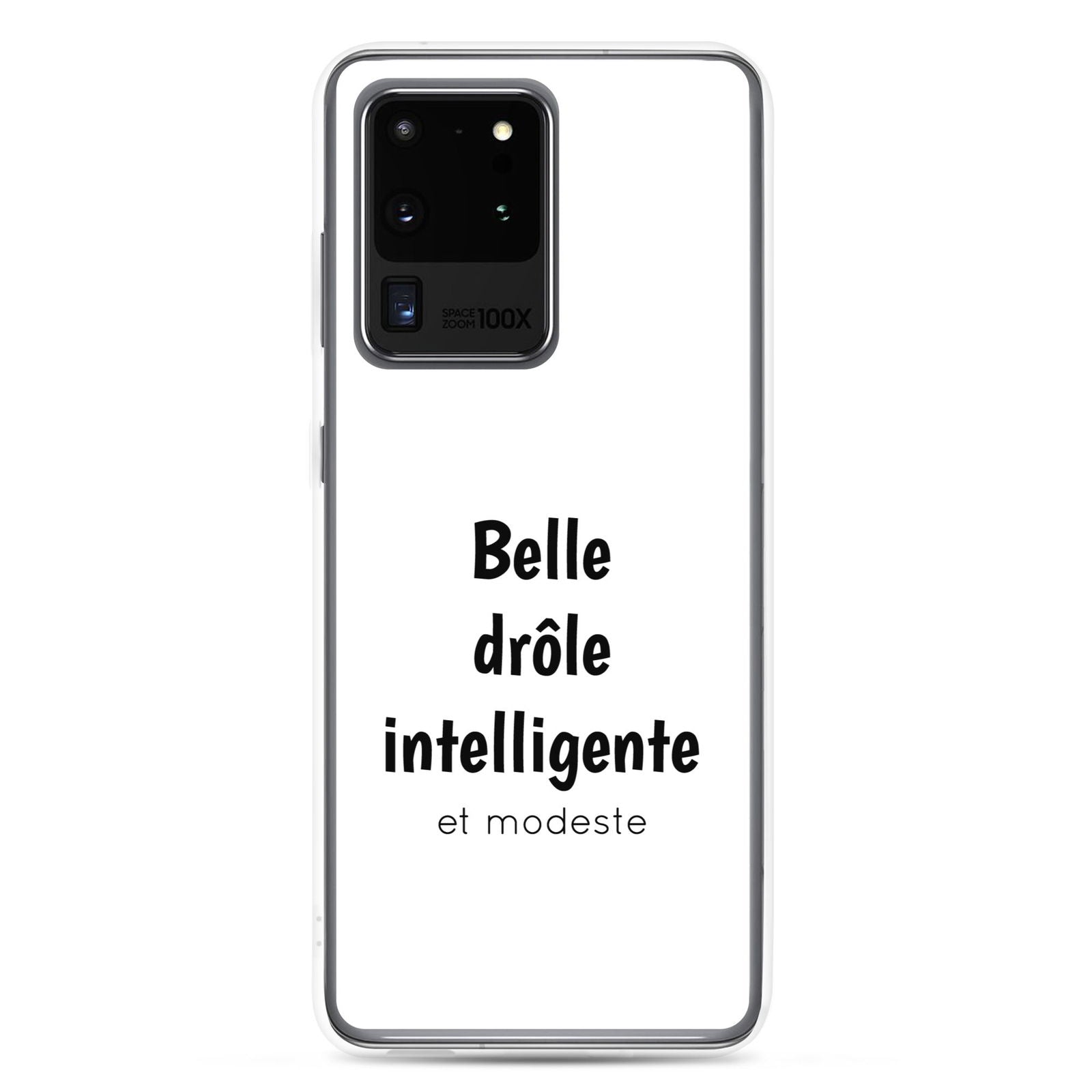 Coque Samsung Belle drôle intelligente et modeste Samsung Galaxy S20 Ultra - Sedurro
