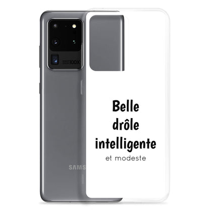 Coque Samsung Belle drôle intelligente et modeste - Sedurro