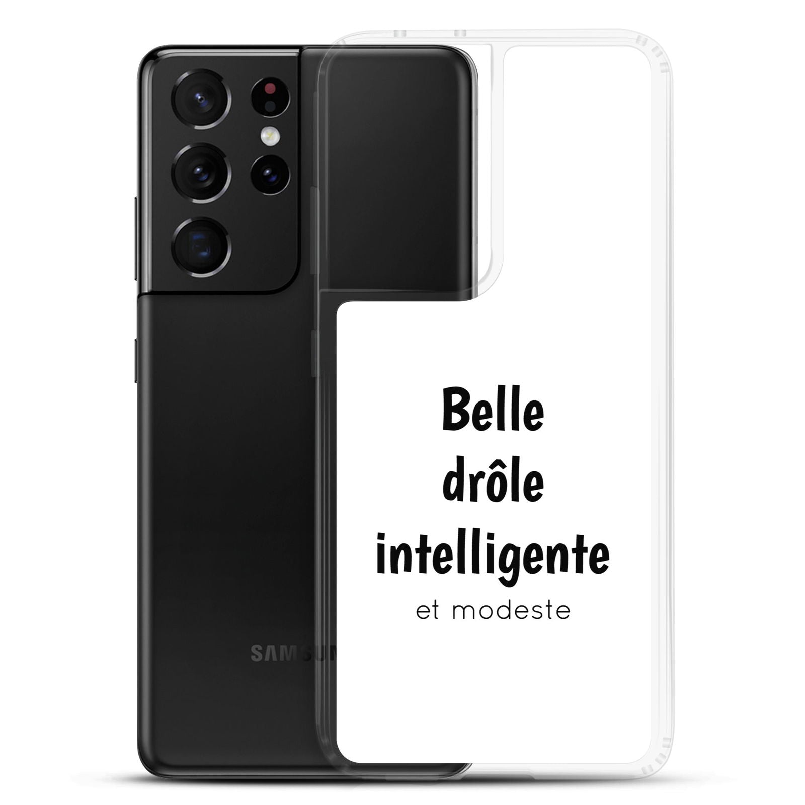 Coque Samsung Belle drôle intelligente et modeste - Sedurro