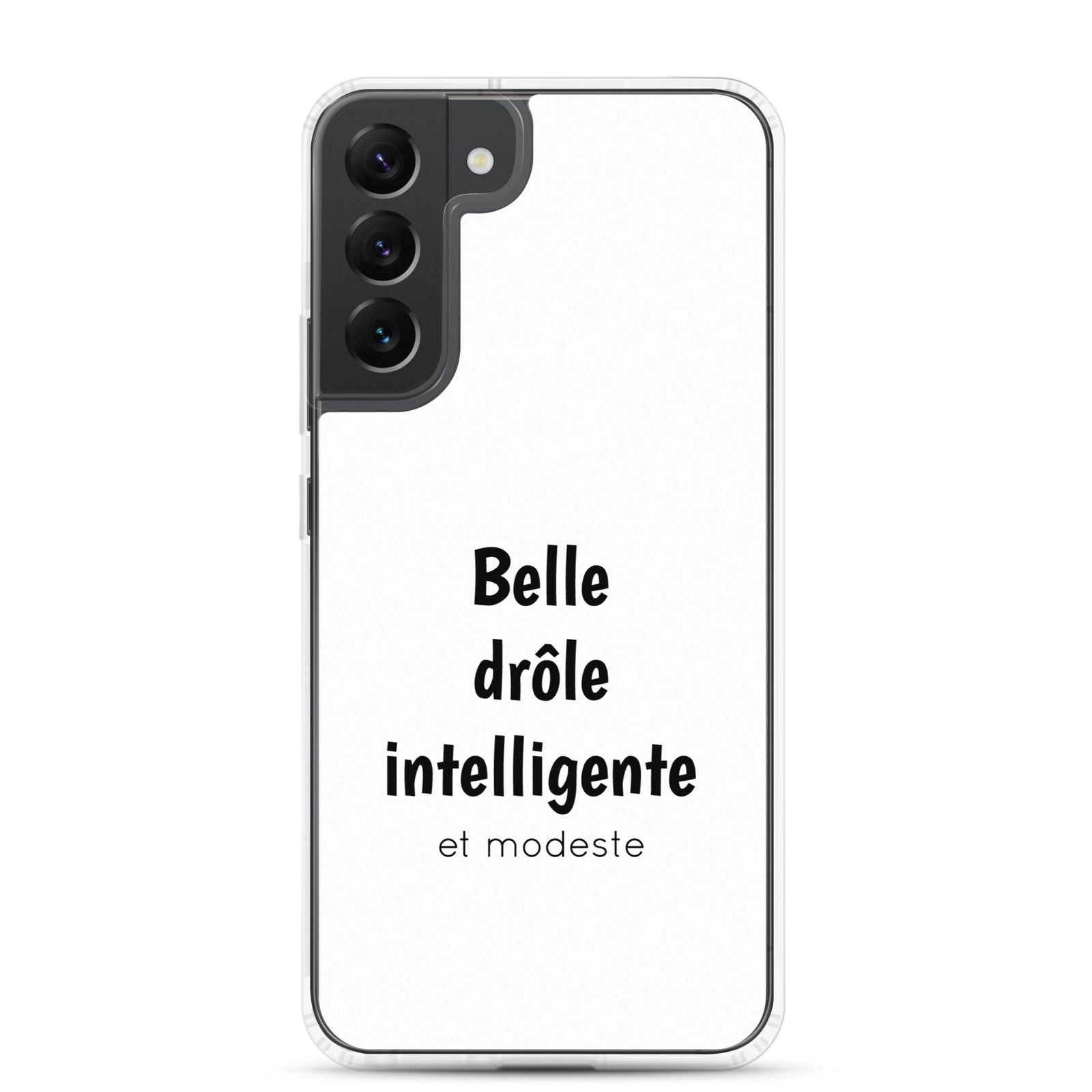 Coque Samsung Belle drôle intelligente et modeste Samsung Galaxy S22 Plus - Sedurro