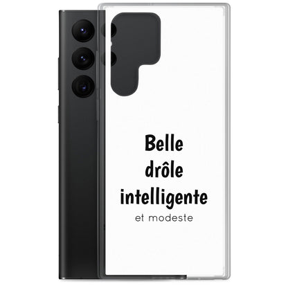 Coque Samsung Belle drôle intelligente et modeste - Sedurro