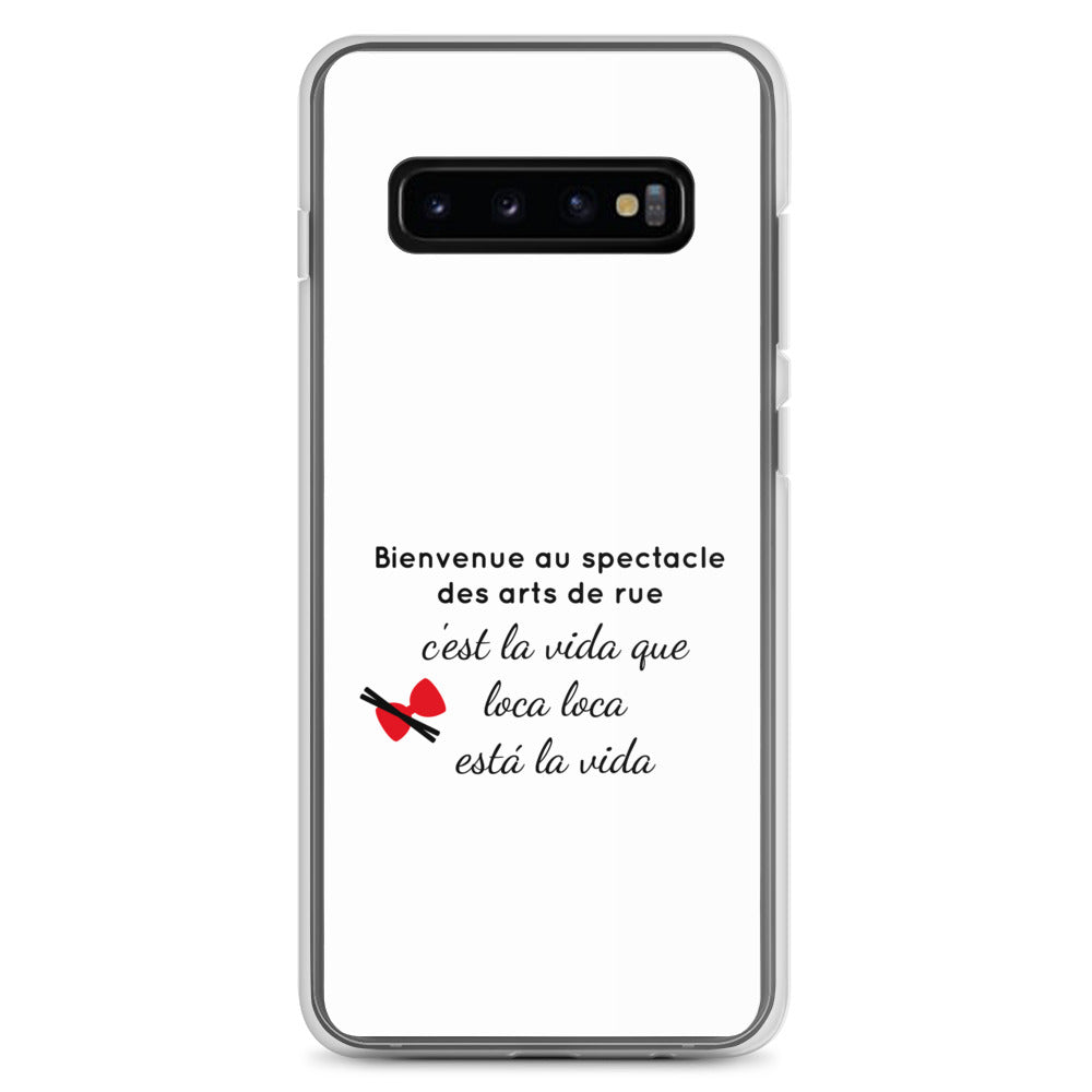 Coque Samsung Bienvenue au spectacle des arts de rue Samsung Galaxy S10+ - Sedurro