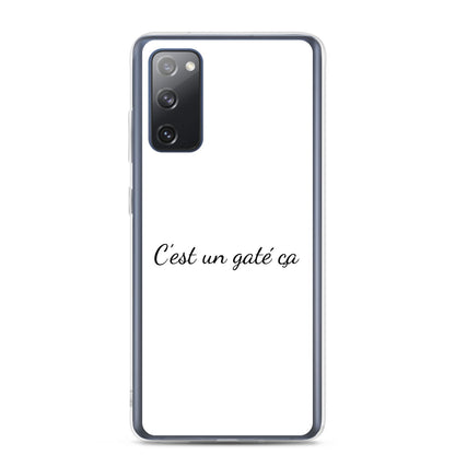 Coque Samsung C'est un gaté ça Samsung Galaxy S20 FE - Sedurro