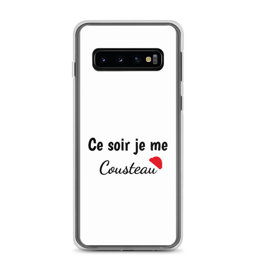 Coque Samsung Ce soir je me cousteau Samsung Galaxy S10 - Sedurro
