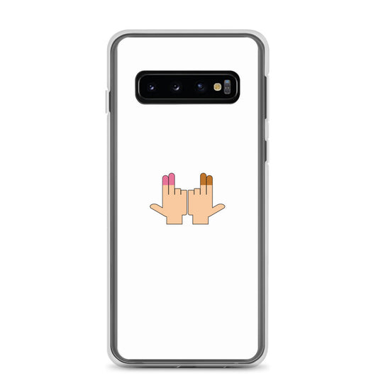 Coque Samsung DP Double péné signe du J seul Samsung Galaxy S10 - Sedurro