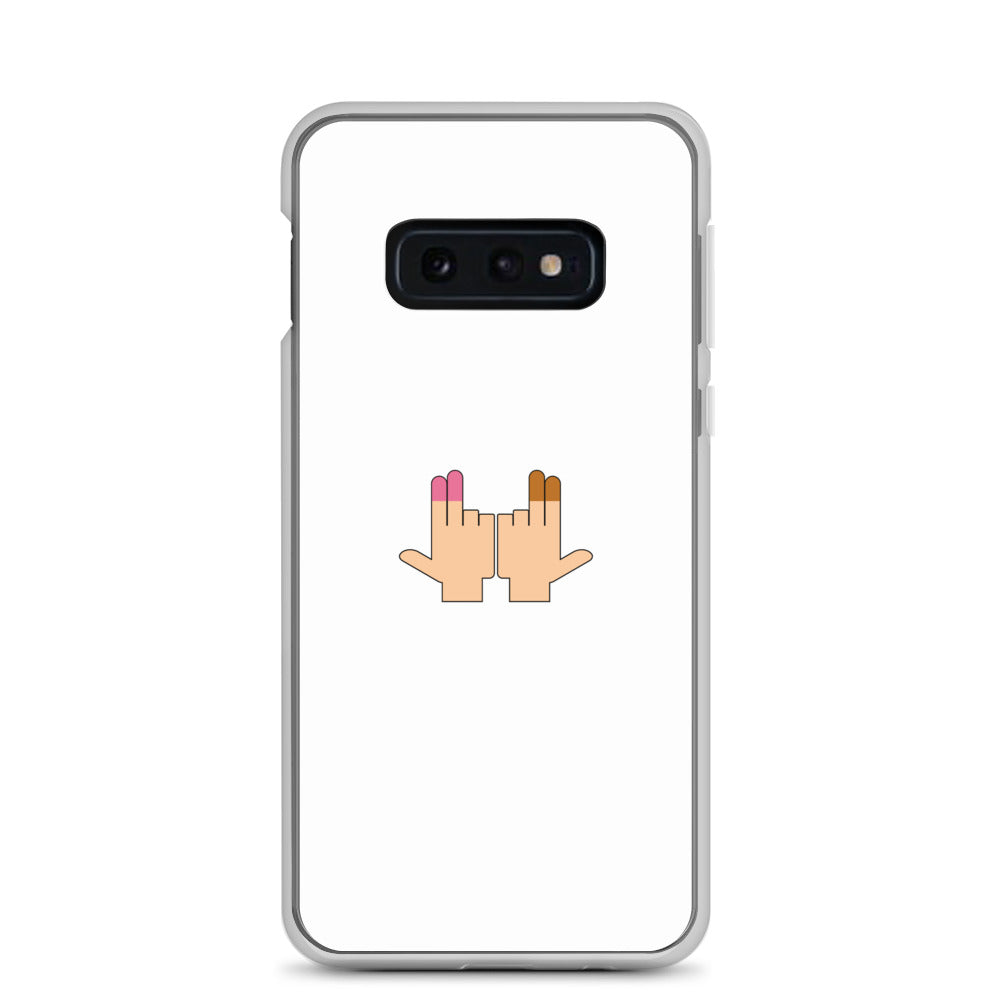 Coque Samsung DP Double péné signe du J seul Samsung Galaxy S10e - Sedurro