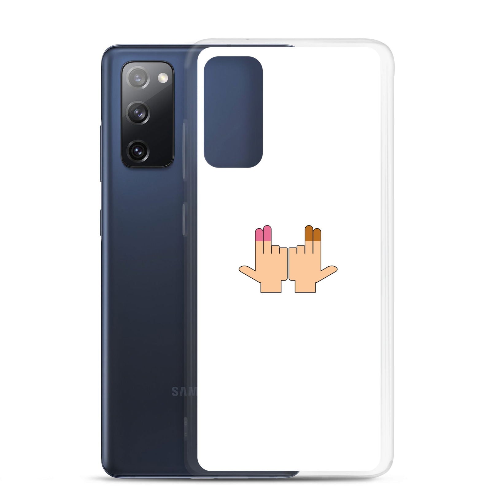 Coque Samsung DP Double péné signe du J seul - Sedurro