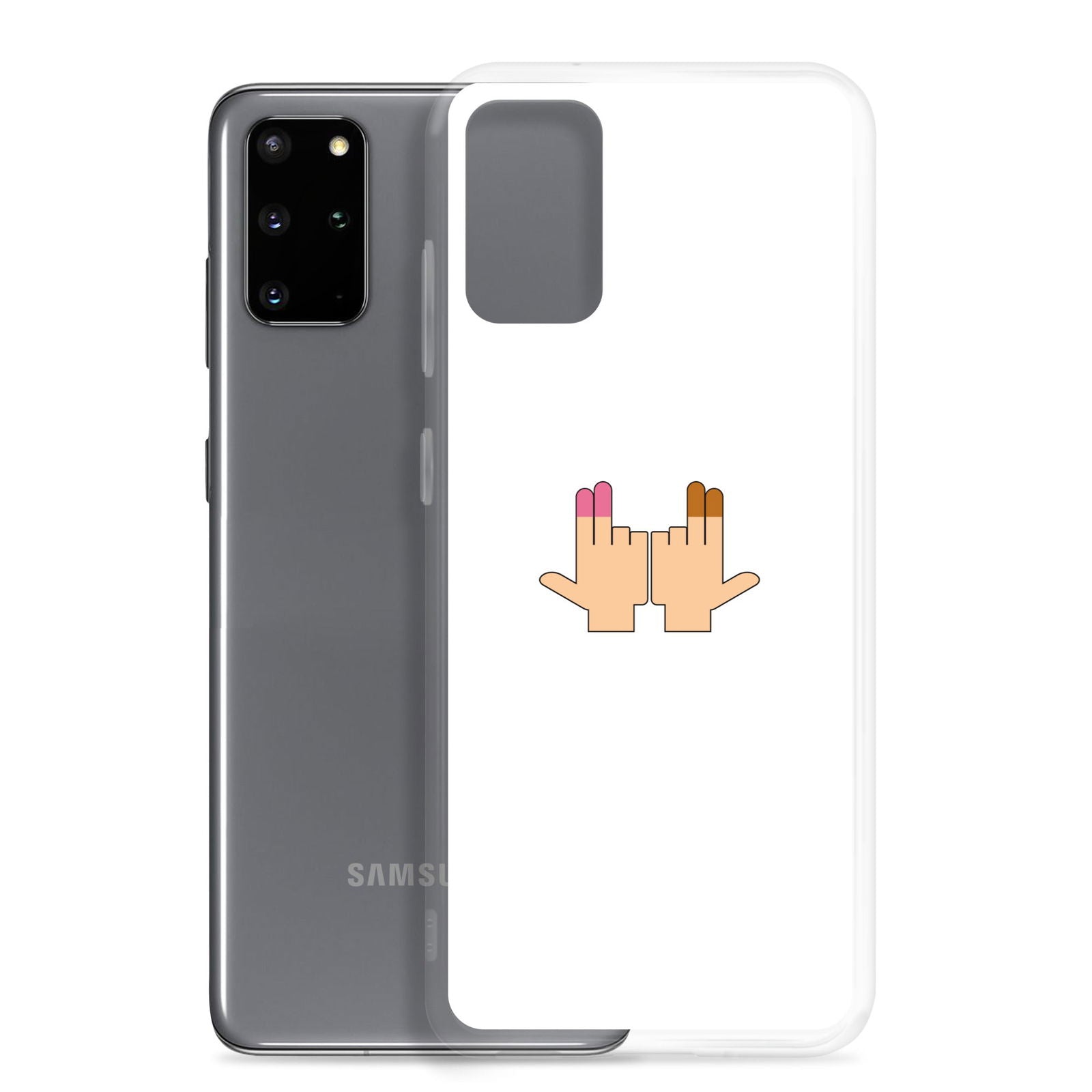 Coque Samsung DP Double péné signe du J seul - Sedurro