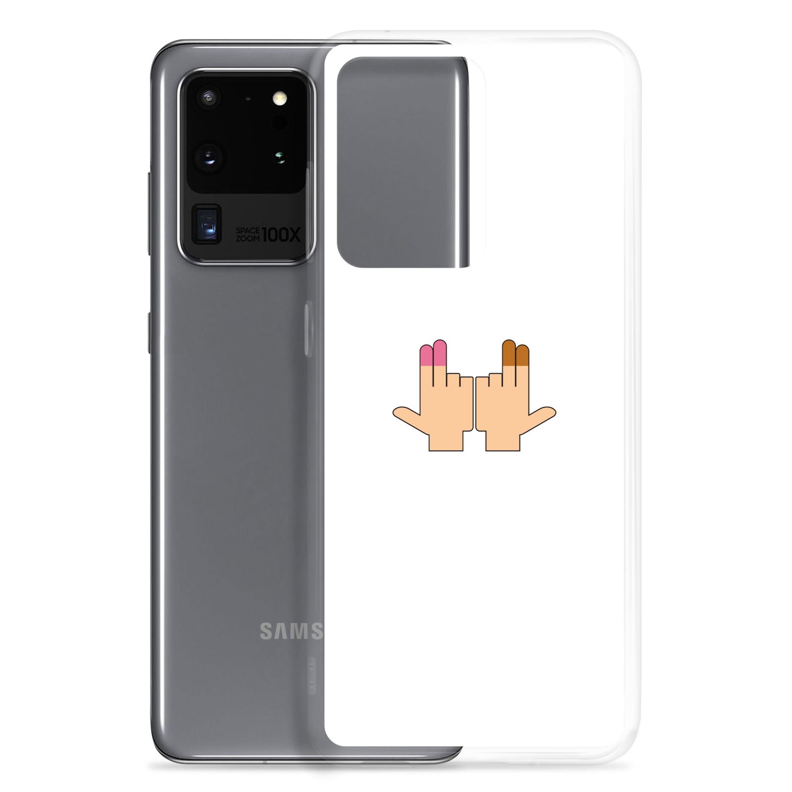 Coque Samsung DP Double péné signe du J seul - Sedurro
