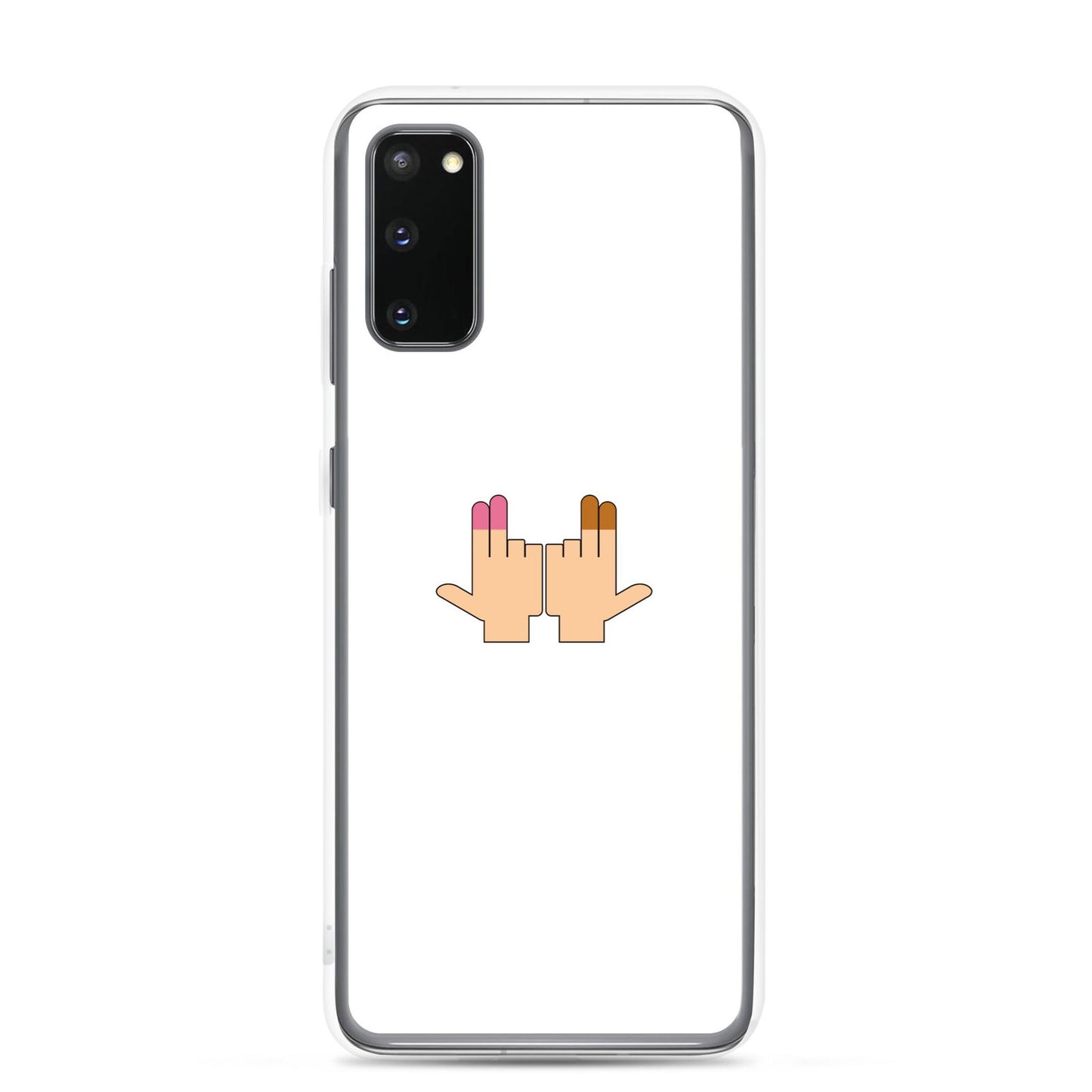Coque Samsung DP Double péné signe du J seul Samsung Galaxy S20 - Sedurro