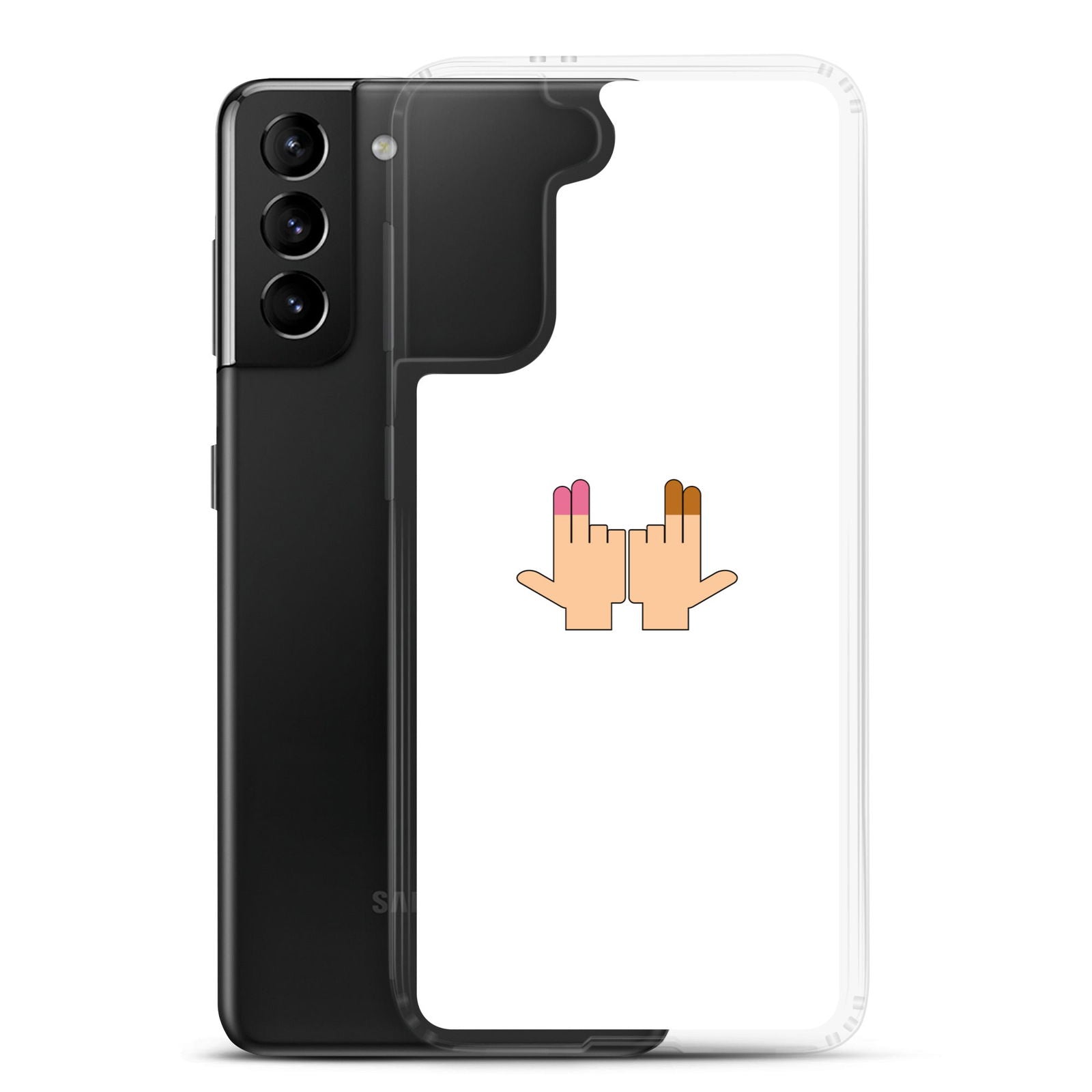 Coque Samsung DP Double péné signe du J seul - Sedurro