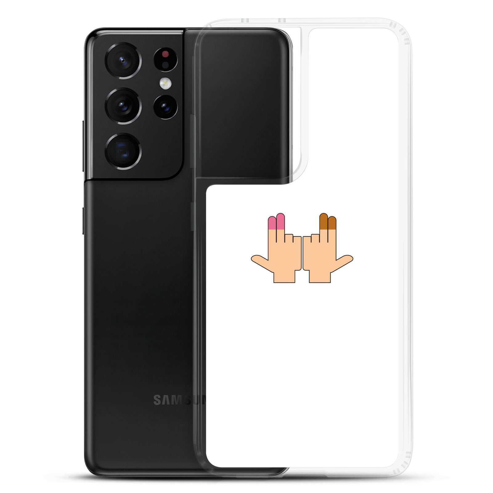 Coque Samsung DP Double péné signe du J seul - Sedurro