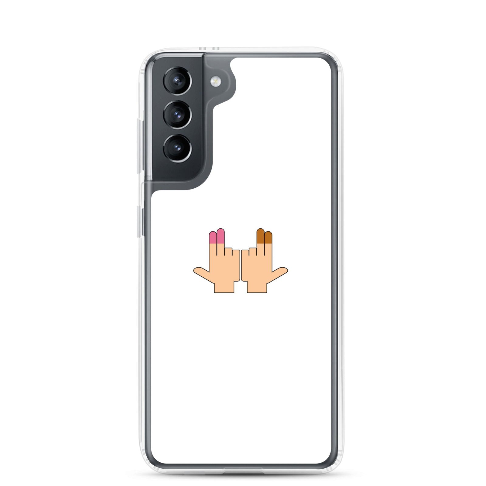 Coque Samsung DP Double péné signe du J seul Samsung Galaxy S21 - Sedurro