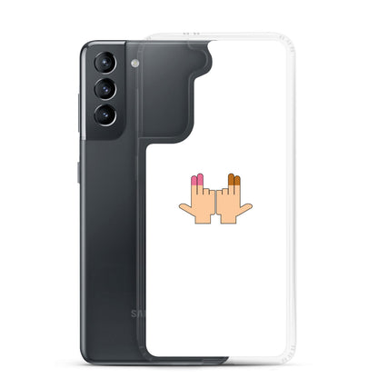 Coque Samsung DP Double péné signe du J seul - Sedurro