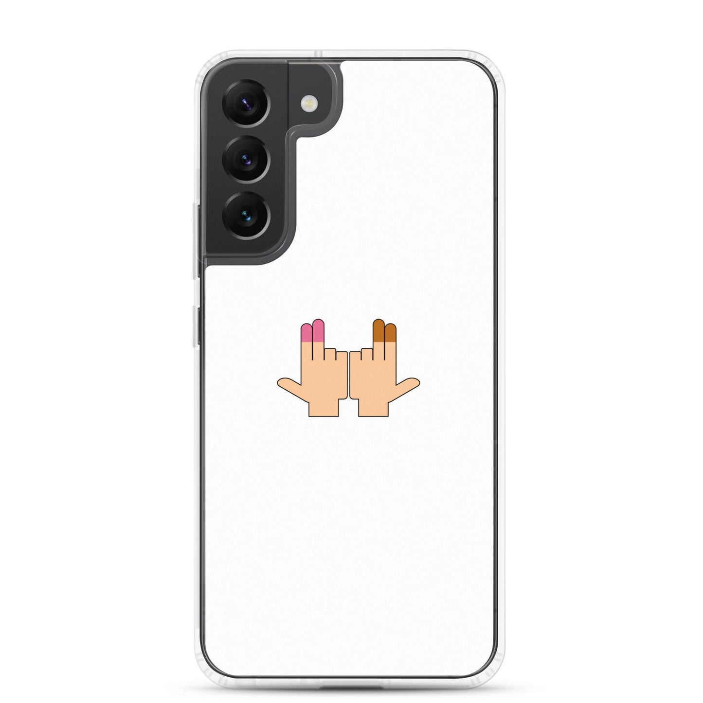 Coque Samsung DP Double péné signe du J seul Samsung Galaxy S22 Plus - Sedurro
