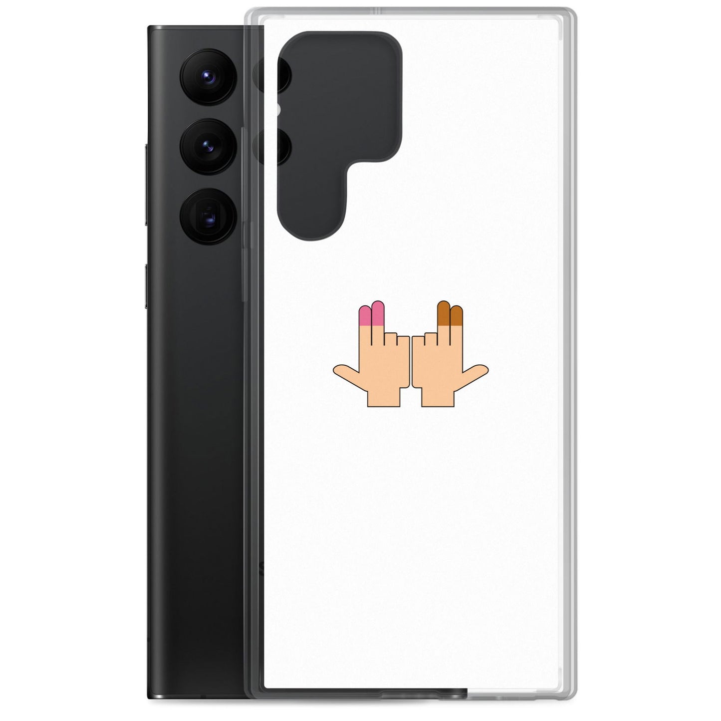 Coque Samsung DP Double péné signe du J seul - Sedurro