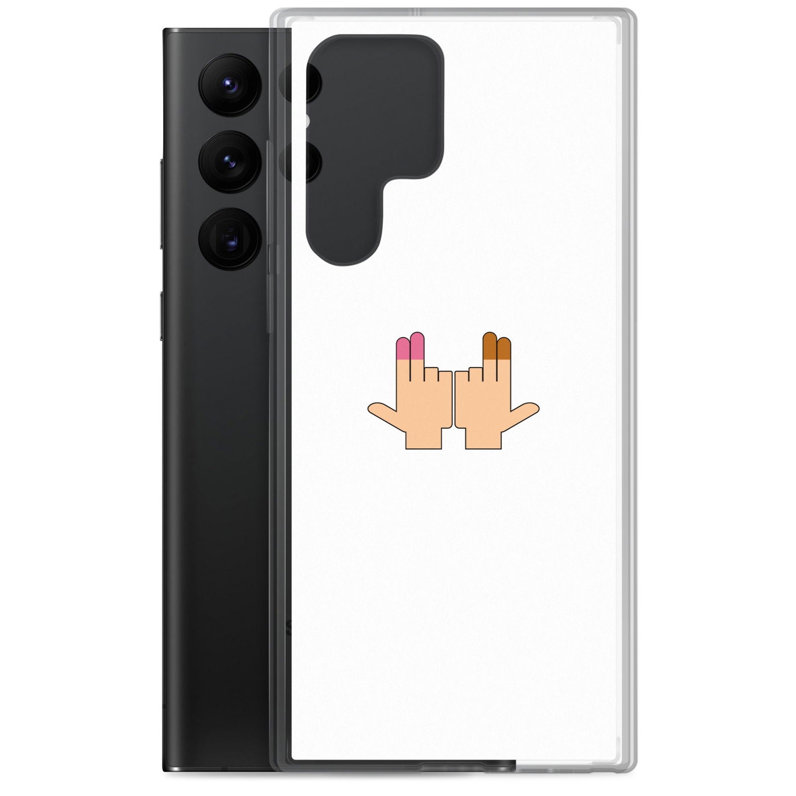 Coque Samsung DP Double péné signe du J seul - Sedurro