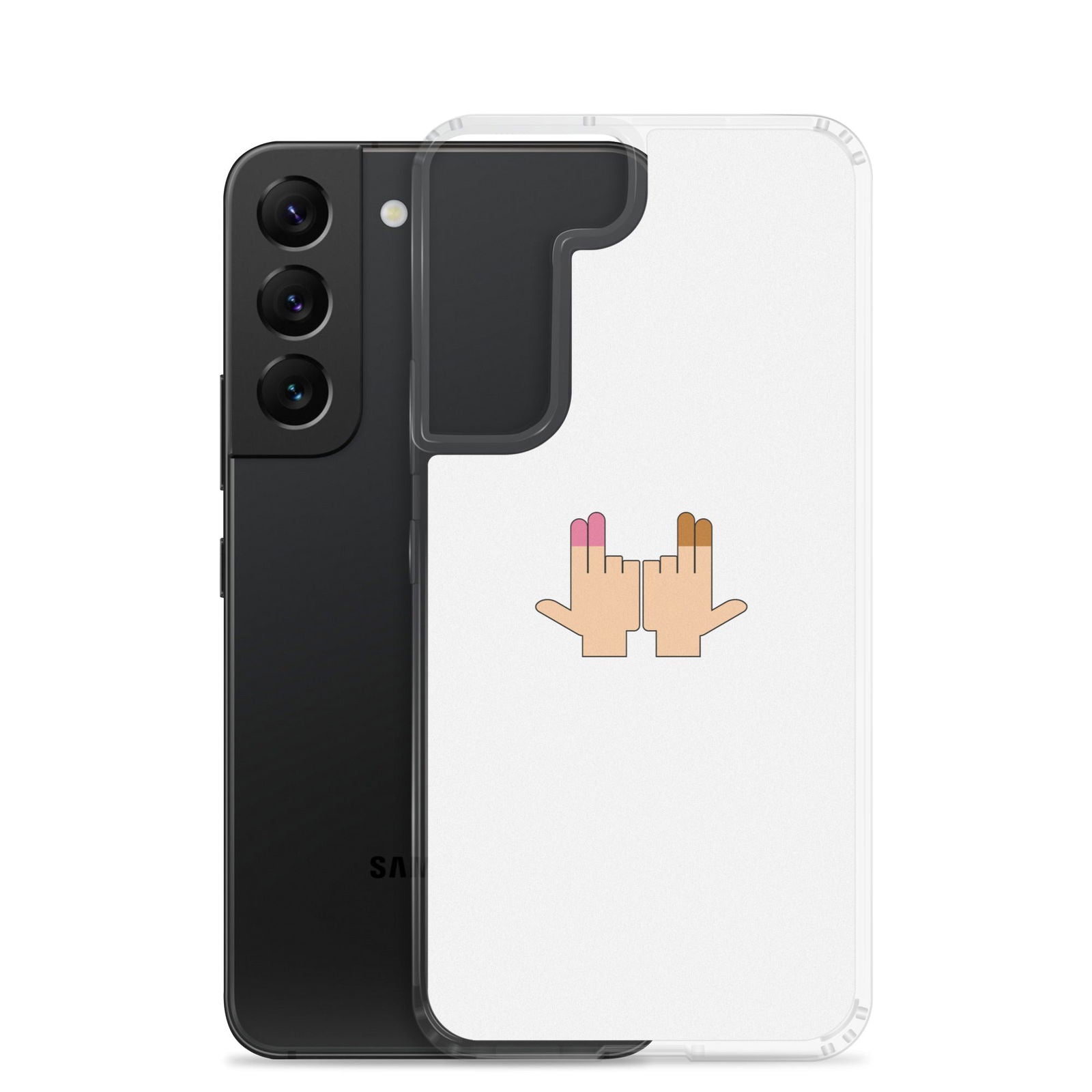 Coque Samsung DP Double péné signe du J seul - Sedurro