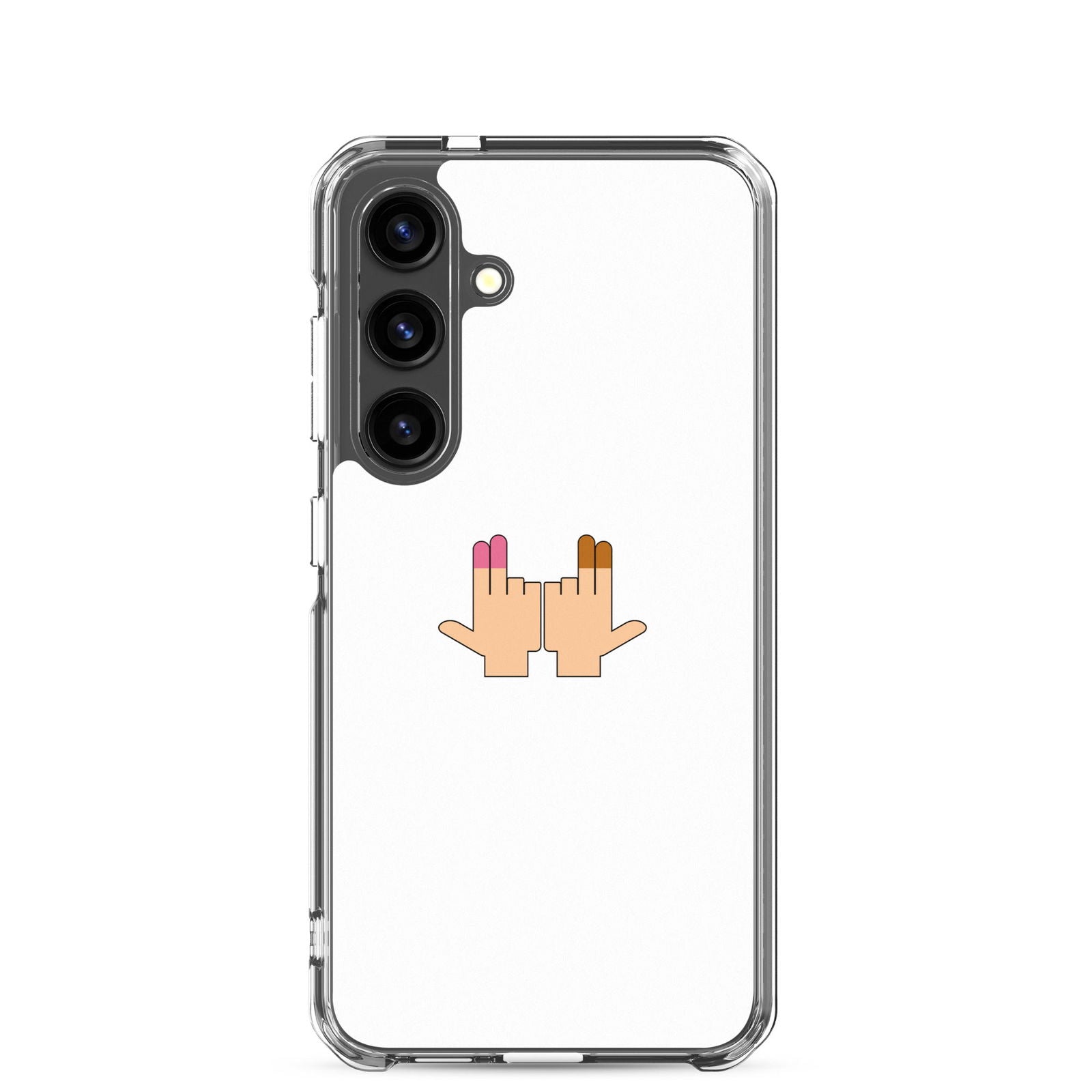 Coque Samsung DP Double péné signe du J seul Samsung Galaxy S24 - Sedurro
