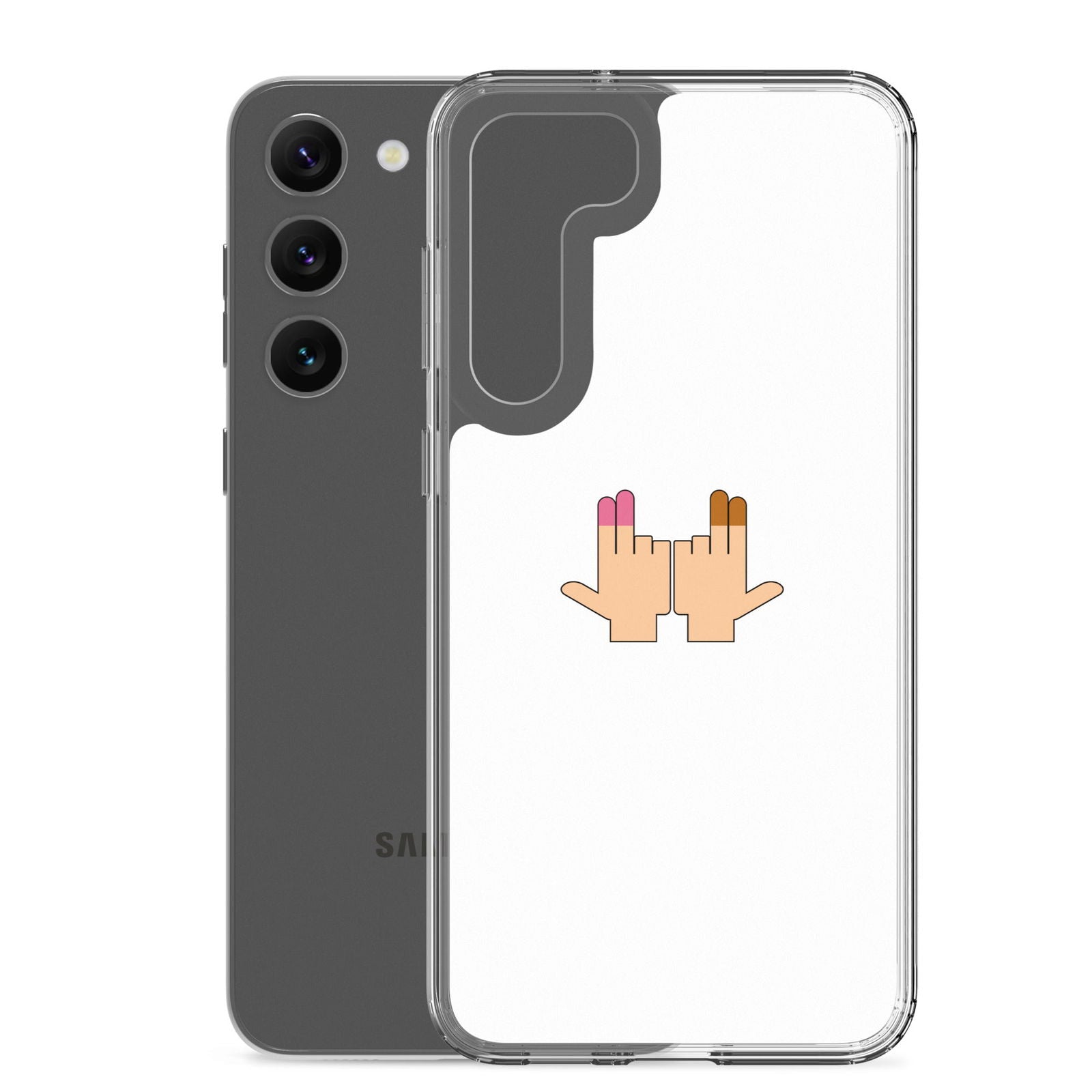 Coque Samsung DP Double péné signe du J seul - Sedurro