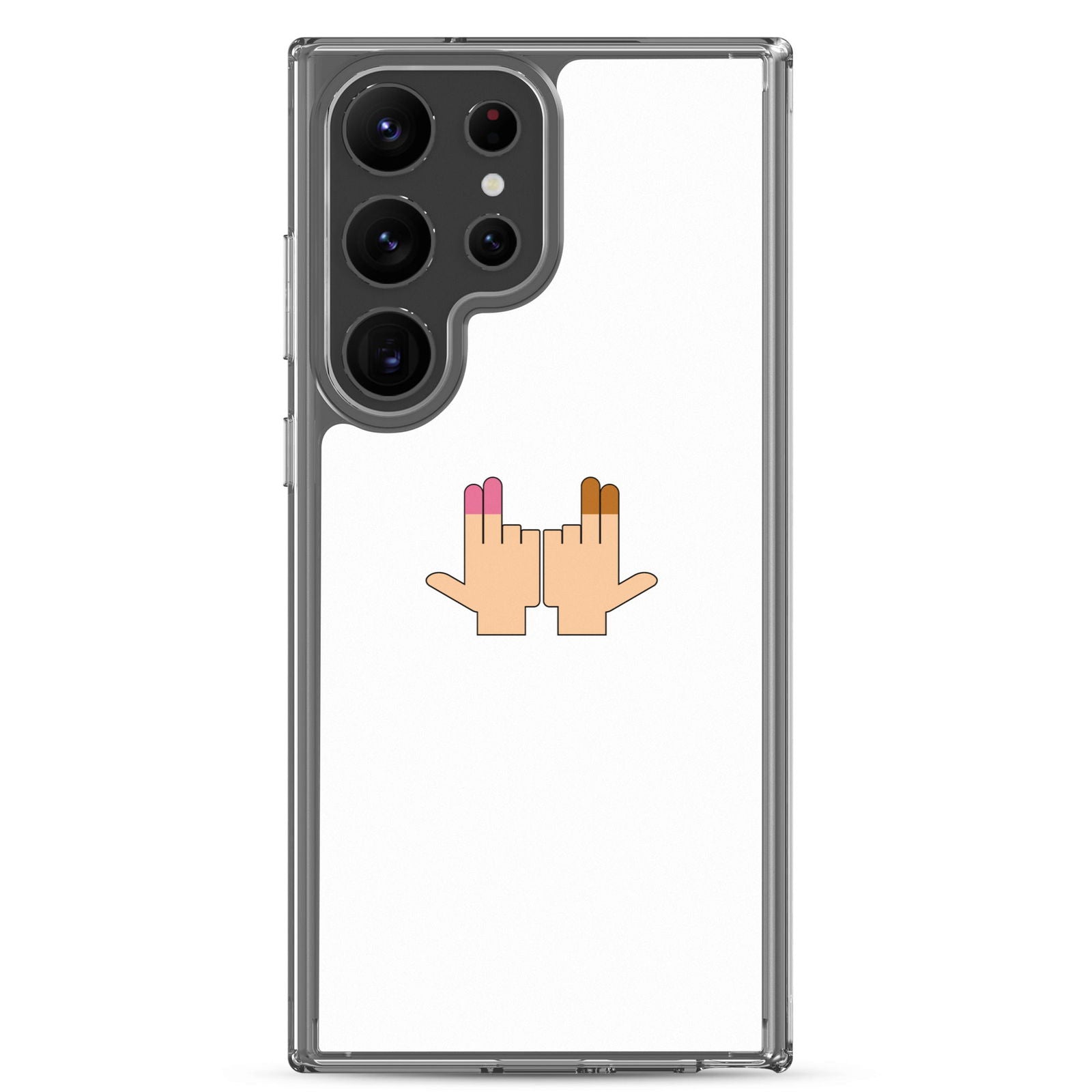 Coque Samsung DP Double péné signe du J seul Samsung Galaxy S23 Ultra - Sedurro