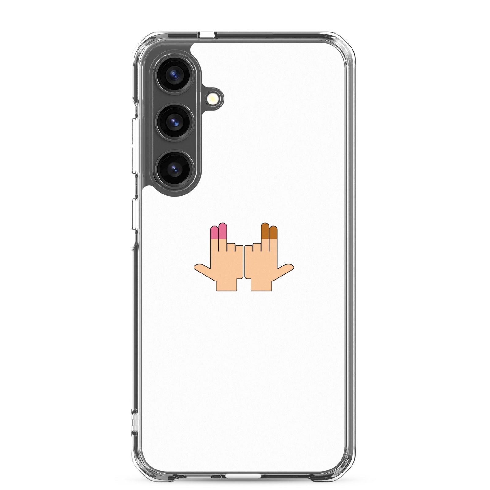 Coque Samsung DP Double péné signe du J seul Samsung Galaxy S24 Plus - Sedurro