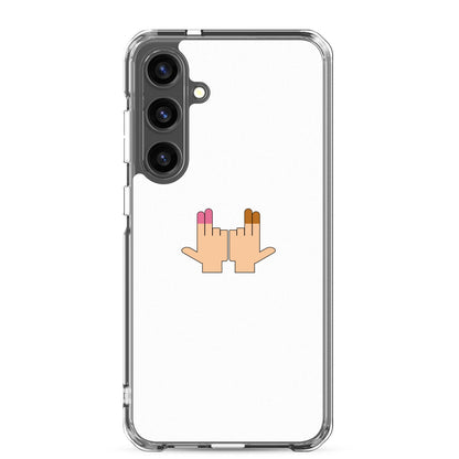 Coque Samsung DP Double péné signe du J seul Samsung Galaxy S24 Plus - Sedurro