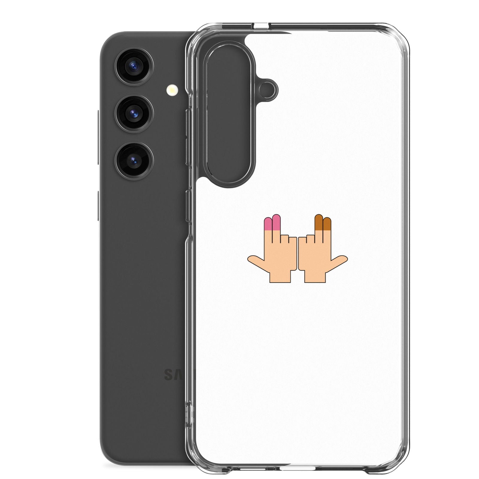 Coque Samsung DP Double péné signe du J seul - Sedurro