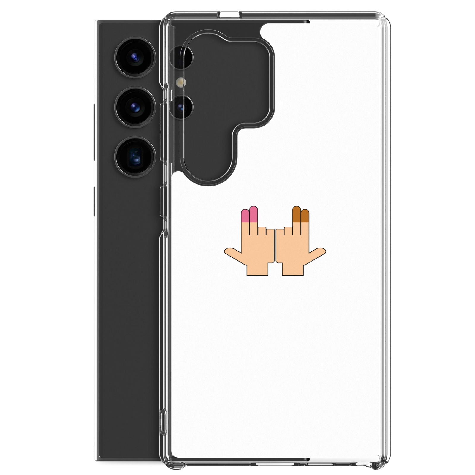 Coque Samsung DP Double péné signe du J seul - Sedurro
