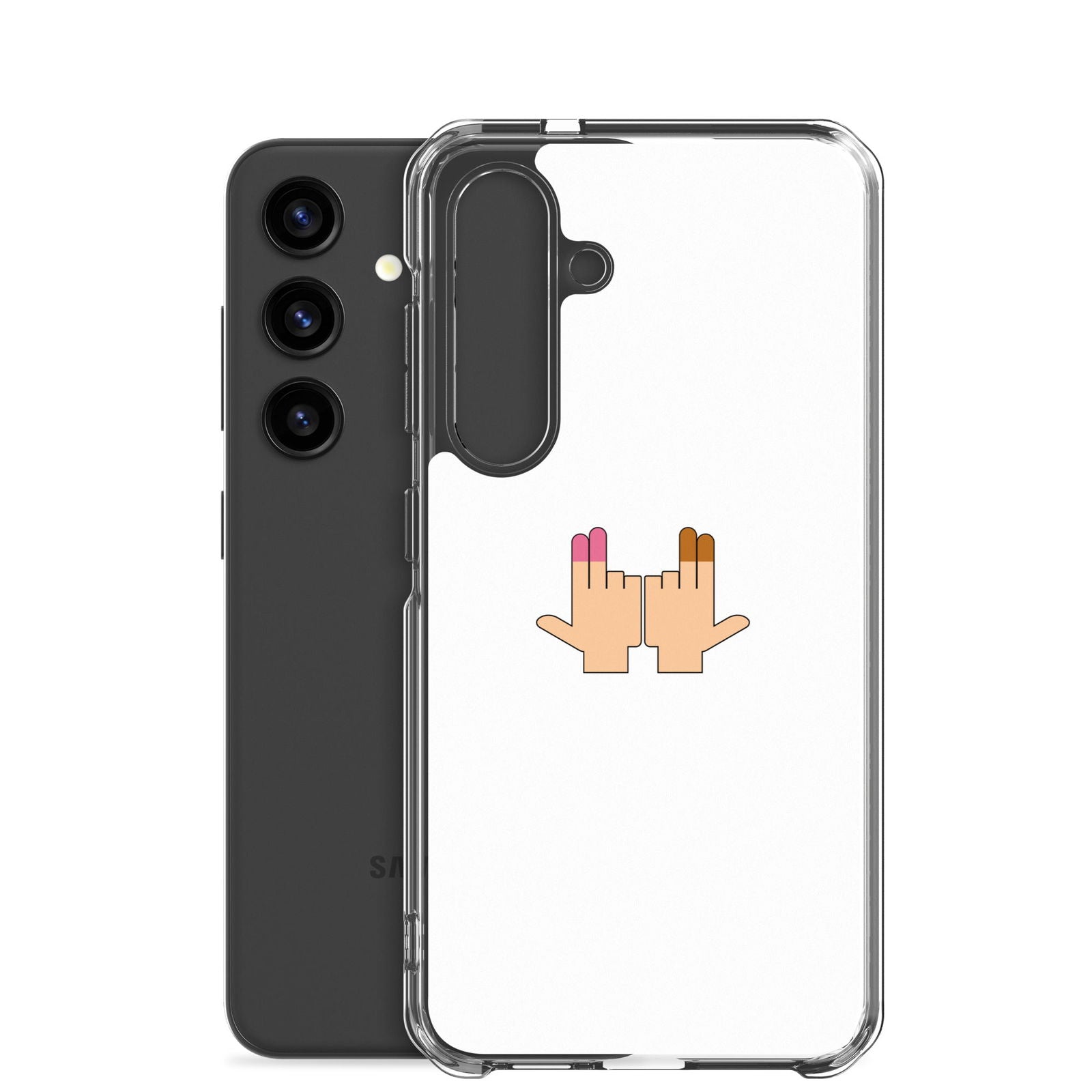 Coque Samsung DP Double péné signe du J seul - Sedurro