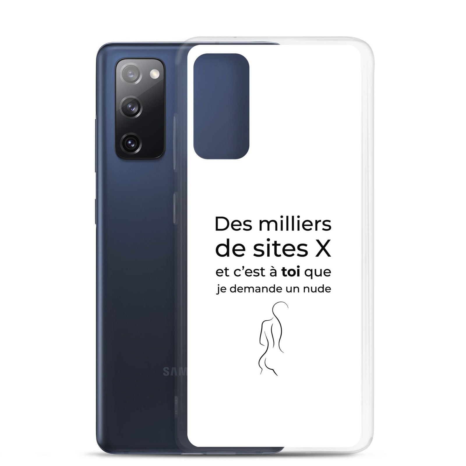 Coque Samsung Des milliers de sites X et c’est à toi que je demande un nude - Sedurro