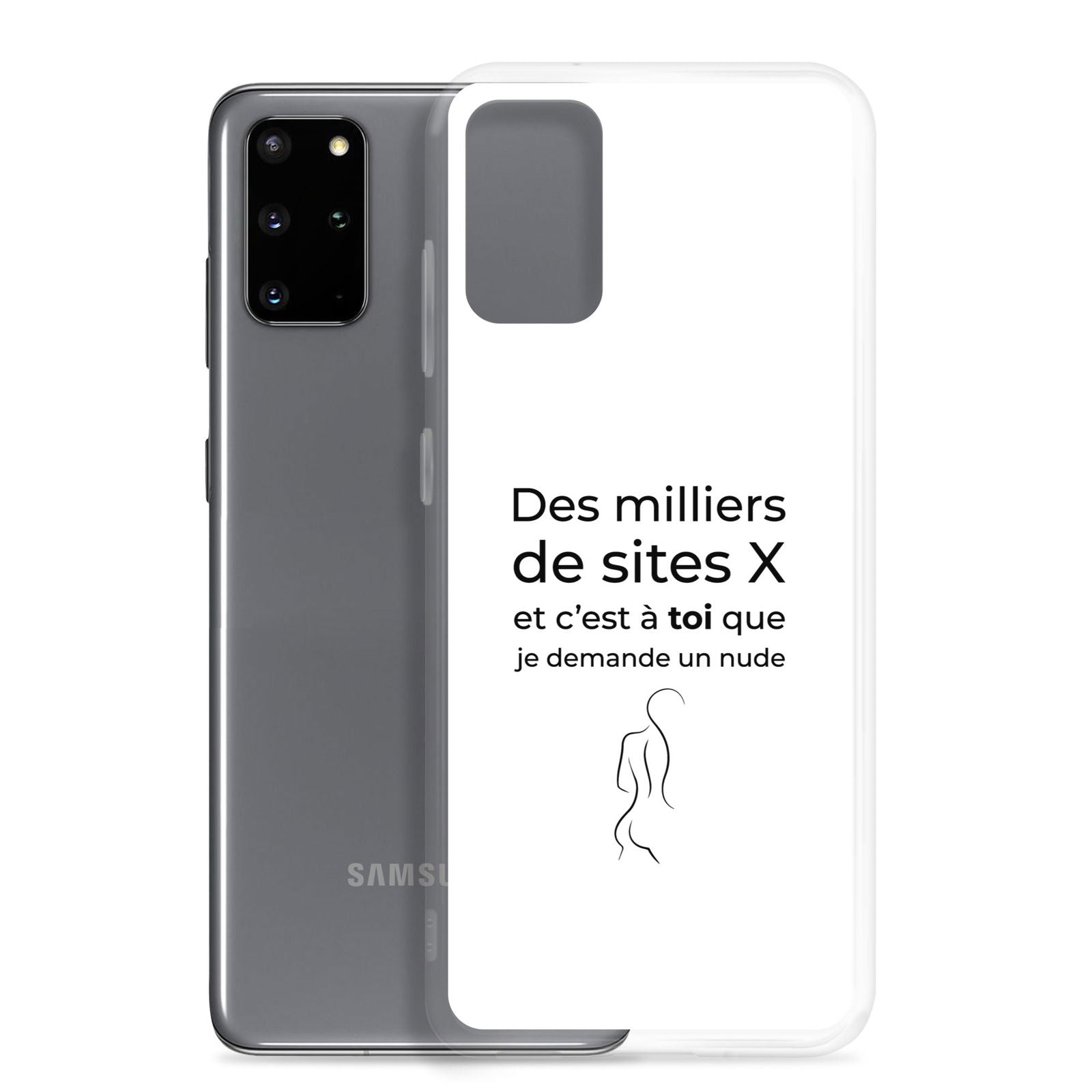 Coque Samsung Des milliers de sites X et c’est à toi que je demande un nude - Sedurro