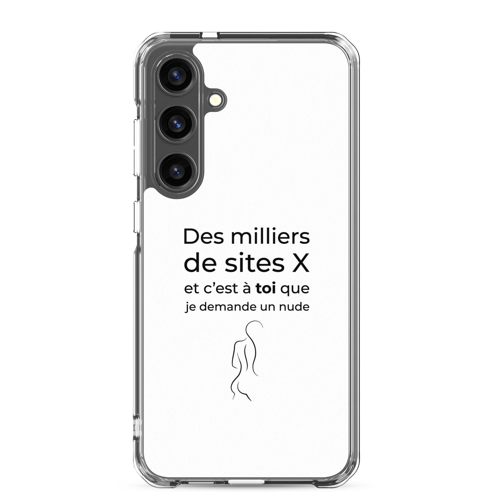 Coque Samsung Des milliers de sites X et c’est à toi que je demande un nude Samsung Galaxy S24 Plus - Sedurro