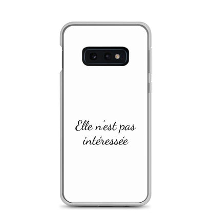 Coque Samsung Elle n'est pas intéressée Samsung Galaxy S10e - Sedurro