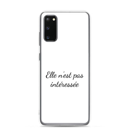 Coque Samsung Elle n'est pas intéressée Samsung Galaxy S20 - Sedurro