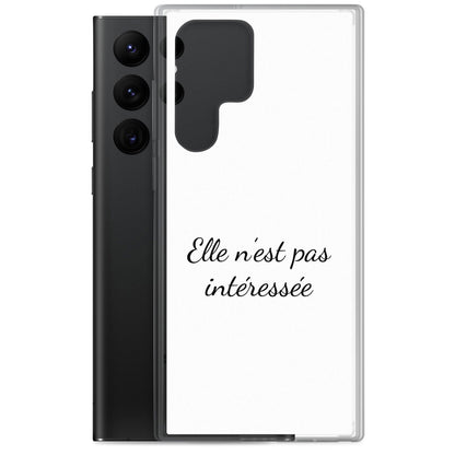Coque Samsung Elle n'est pas intéressée - Sedurro