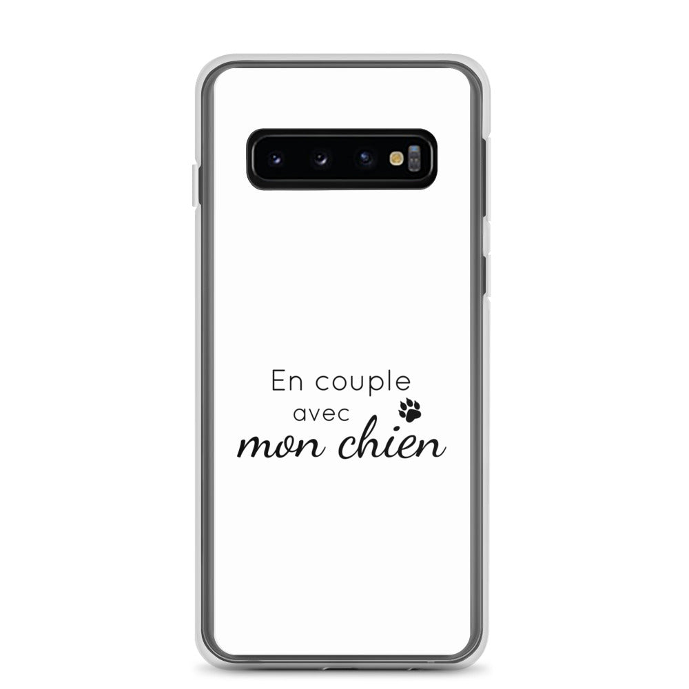 Coque Samsung En couple avec mon chien Samsung Galaxy S10 - Sedurro