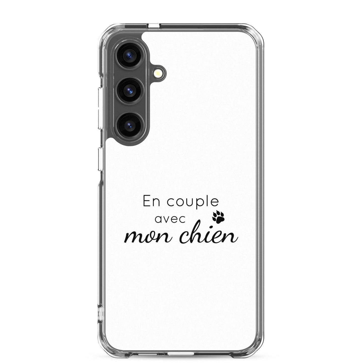 Coque Samsung En couple avec mon chien Samsung Galaxy S24 Plus - Sedurro